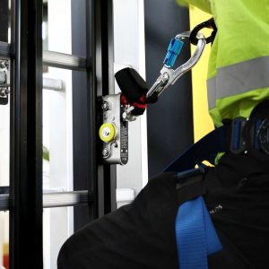 Guide Rail Fall Protection System